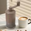 Clear Powder Container Manual Coffee Grinder Adjustable Grind Coffee Bean Grinder  Kitchen Use