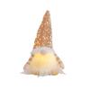 Charming Lighted Christmas Plush Gnome Doll With Shimmering Sequins And Colorful Accessories For Holiday Decorating