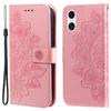 For Sony Xperia 10 VI Case Floral Pattern PU Leather Wallet Stand Phone Cover