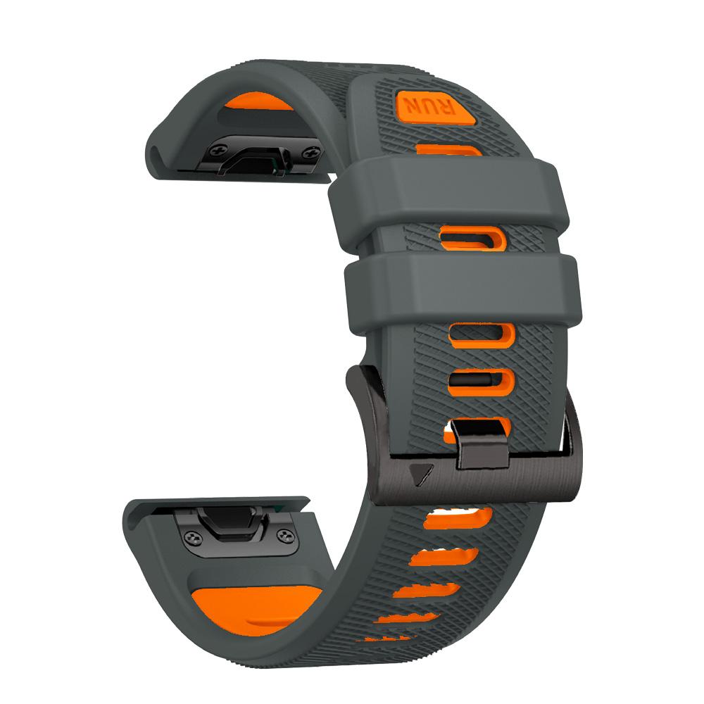 Силиконовый ремешок 22 мм 26 мм Quickfit для часов Garmin Fenix 8 51 47 мм 8PRO E 7X 7 Pro 6X 6 Pro 5X 5 Plus Enduro 3 2 Ремешок Браслет