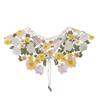 Стильный вязаный воротник, удобный и дышащий, накидка на плечи для повседневной носки, съемный воротник для весенних платьев