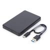 2.5 Inch HDD Case SATA To USB3.1 8TB External Hard Drive Case 10 Gbps 8TB SSD Box USB3.0 To Type-C Transparent Hard Disk Box