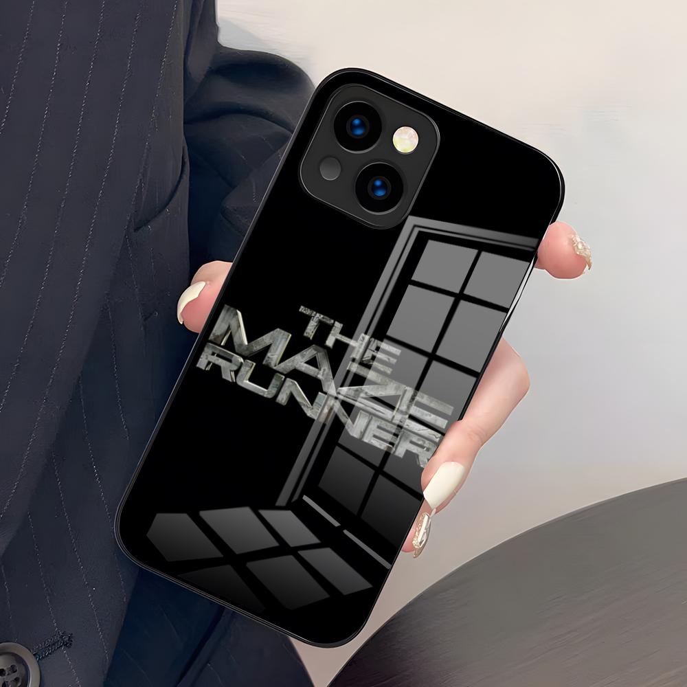Чехол для телефона по фильму «Бегущий в лабиринте» для iPhone 17 Pro Max 15 Pro 16 14 Plus 12 13 Mini 11 Pro Ударопрочный стеклянный чехол