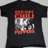 Red Hot Chilli Peppers Члены группы Черная футболка Унисекс Концерт S-5XL SG779 Унисекс Футболка