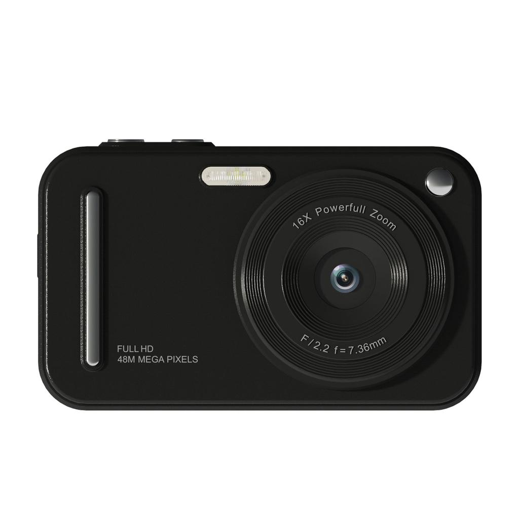 Цифровая камера 48 МП 1080P UHD Автофокус Анти-шок 16-кратный зум Селфи-камера с 32 ГБ маленькой памяти