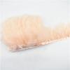2Meters Colorful Fluffy Marabou Feathers Tassel Fringe Trim Turkey Feather Ribbon Clothes Cuffs Shawl Sewing Flecos Decoration