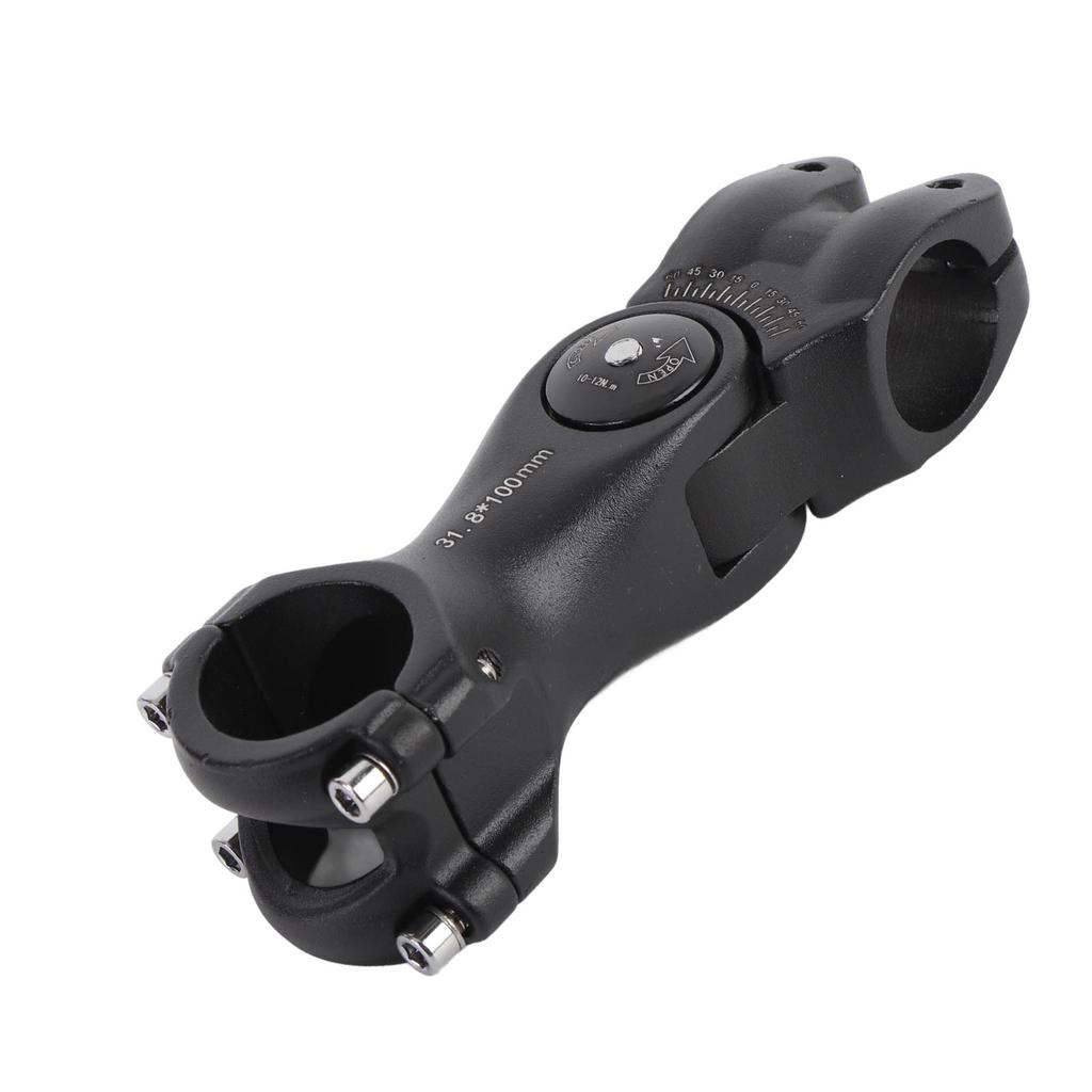 Регулируемый вынос руля 60 градусов 31,8 мм Алюминиевый сплав 100 мм Короткий вынос руля Горный велосипед