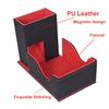Portable Foldable Dice Roller Tower with Bag PU Leather Dice Tower Special Design Convenient Dices Box for RPG Table Top Gaming