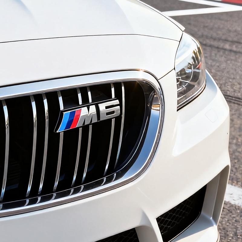For BMW M Logo M1 M2 M3 3D Front Grille Badge M4 M5 M6 F30 F10 Emblem Buckle G80 G60 E46 E60 Car G01 G07 G11 G86 F39 F48 E83