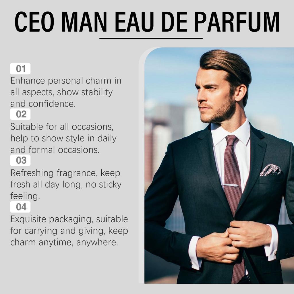 Herbal Fresh Perfume, Lasting Perfume,Curegarden Wood Perfume, Orange Lavender, Men's Perfume 50ML