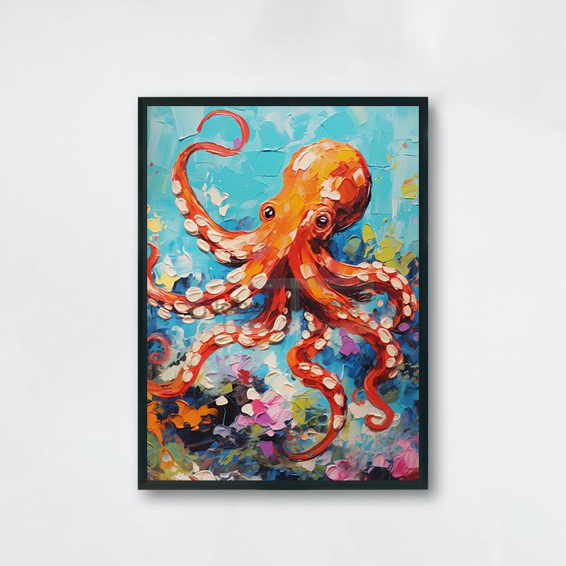 Милые детские плакаты с животными Милые принты с дикой природой Картина маслом на холсте Лесные настенные художественные картины Украшения для детской комнаты