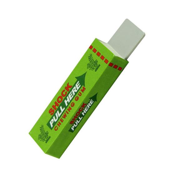 Funny Electric Shocking Shock Chewing Gum Mud April Fool's Tricks Joke Gadget