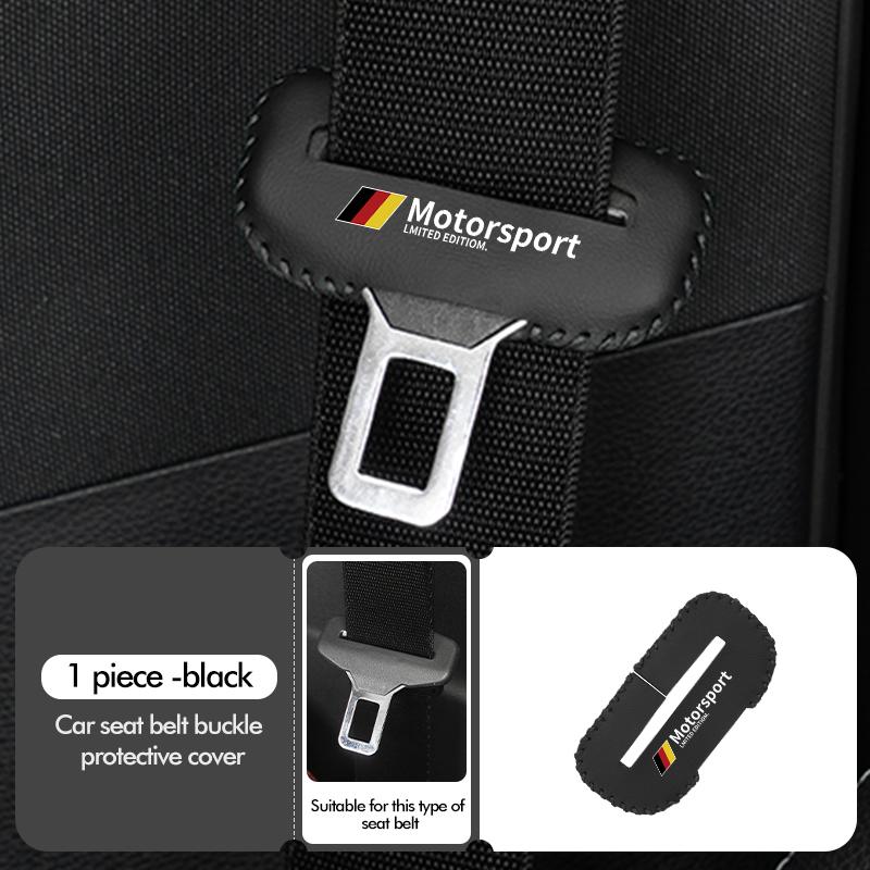 Universal Car Seat Belt Protector Buckle Clip Anti-Scratch Cover For BMW M E84 F10 F20 F15 F25 iX iX1 iX2 iX3 iX5