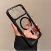 Прозрачный Защитный Чехол Defender For Magsafe для iPhone 17 16 15 14 13 Pro Max Камера AI Сенсорное Управление Беспроводная Зарядка Акриловая Крышка