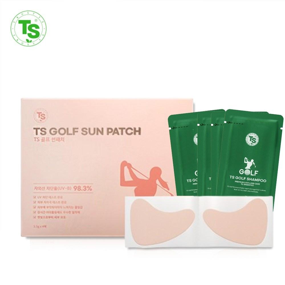 TS Golf Patch Sun Patch Golf Shampoo Pouch Set, 12 шт., 3,5 г