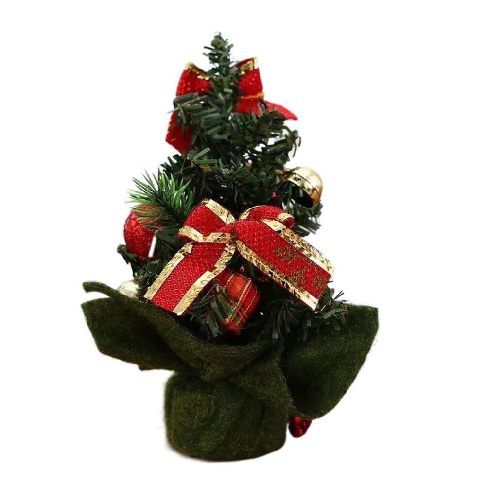 Mini Christmas Tree Ornaments 20cm Christmas Tree Supplies Fashion Desktop Tree Ornaments  New Year