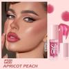 PNF Pearlescent Moisturizing Lip Gloss: European & American Water Light Plumping Lip Oil with Fine Sparkle