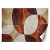Wallpaper Abstract Shapes Brown