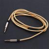 Braid Headphone Cord Speaker Line Gold-plated Plug Audio Cable Car Aux Cord Audio Wire Aux Cable