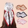 Printed Women's Hairbands 70x70cm Shawls Wraps Versatile Neck Tie Hijab  for Women