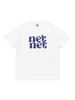 NET SOCIAL CLUB Футболка с логотипом Net Net (белый)
