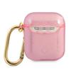 Guess Gua2Ucg4Gp Airpods 1/2 Coverpink/Pink Glitter Collection