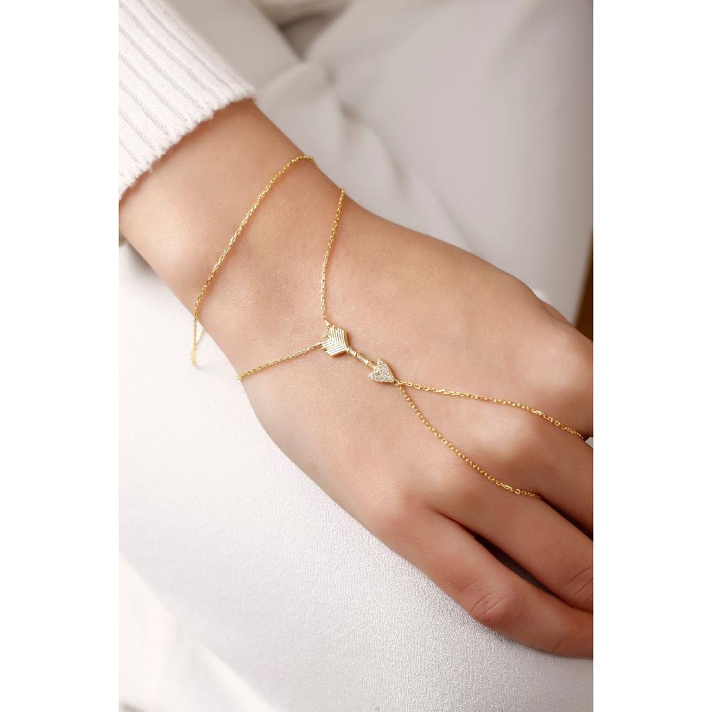 Стрела из циркония из серебра 925 пробы, Ахмеран