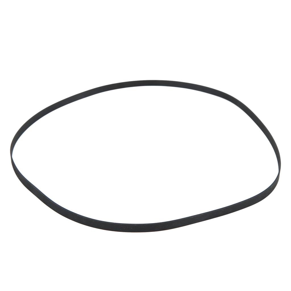 Черный резиновый приводной ремень для проигрывателя пластинок, сменный, длина 49 см