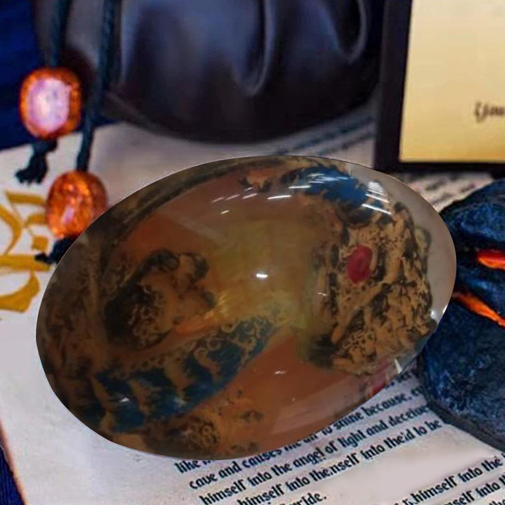 (Софиелес)Прозрачная скульптура из смолы с кристаллами дракона, настольные украшения