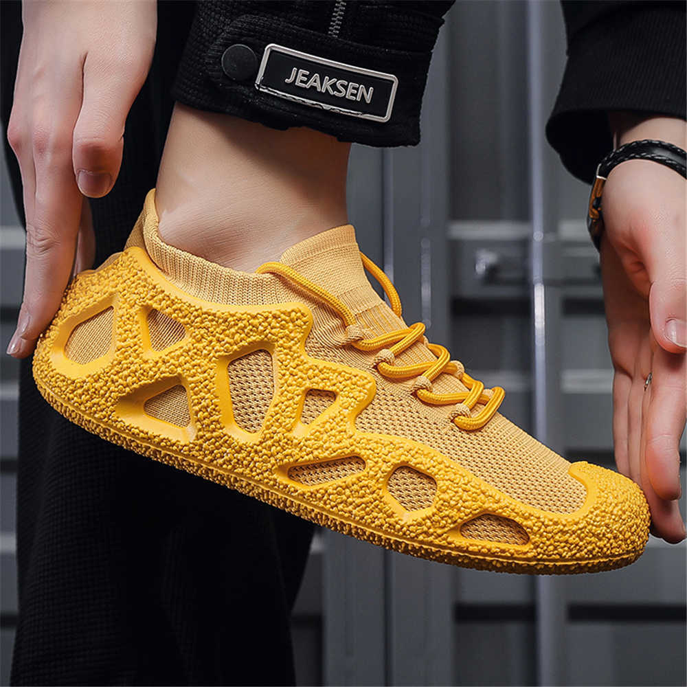 Fashion Dark Slip-on Women's Sneakers To Play Sneakers Therapeutic Gym Shoes Orange Shose Sport Obuv Classic Entertainment Shoses