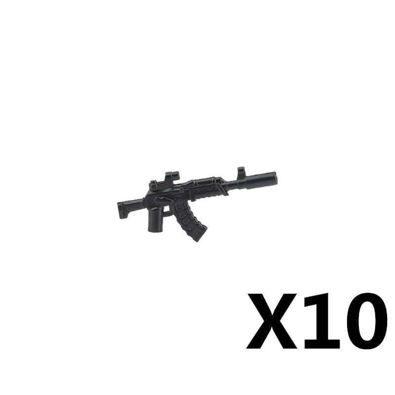 Военные Солдаты Фигурка Оружие Строительные Блоки Пистолет Попоша MP40 АК74 Винтовка Ракетная установка Пуля Огнемет Игрушки Подарок T051