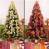 Large Christmas Tree Bows 25cm Red Bows Cute Wreaths  Xmas Decor