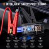 V3 Pro 2000A Портативное пусковое устройство для бензиновых двигателей до 6 л/дизельных двигателей до 4 л, 12 В литиевый пусковой блок для автомобильного аккумулятора со светодиодными фонарями и кабелями