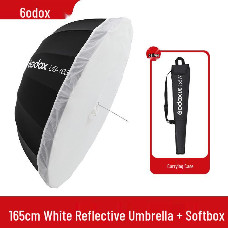 Godox UB Parabolic Reflector Umbrella: Large, Portable, Multifunctional Light for Studio and Outdoor Photography.