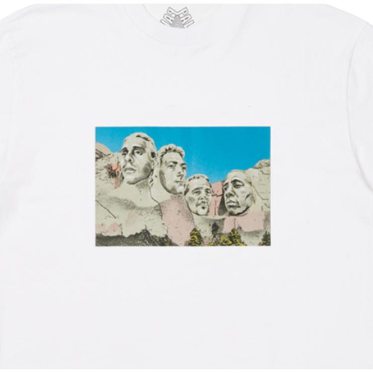 Palace Футболка Chiz Face белая унисекс-топы P26TS130