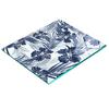 Glass Kitchen Serving Board with Tropical Flowers Graphics 60x52 Cm