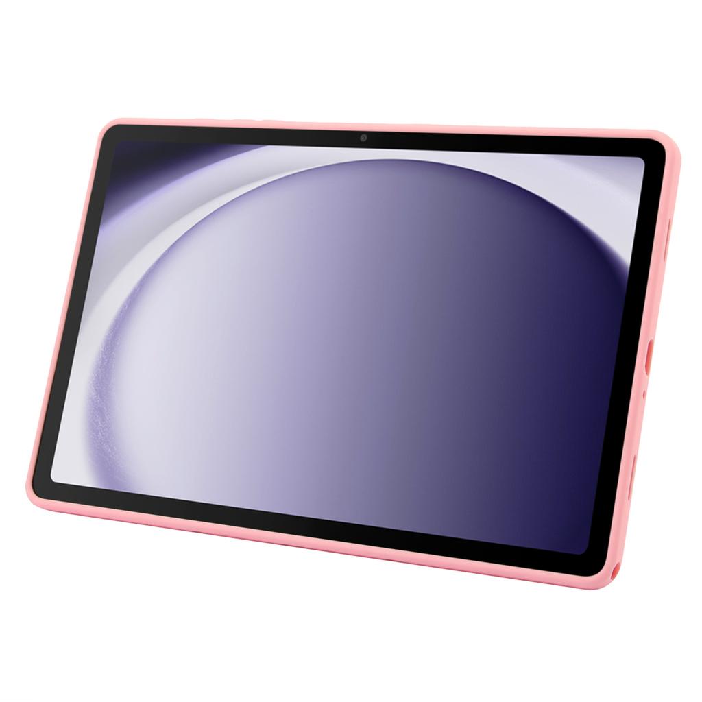 For Samsung Galaxy Tab A9+ Case with Kickstand TPU+PC Skin-Touch Tablet Cover