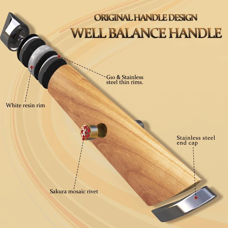 Grandsharp Professional 5 Inch Utility Knife 67 Layers AUS10 Damascus Steel Kitchen Knives