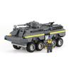 384pcs Armored Car Building Block Sets Military Tank Soldiers Bricks Assembling Educational Toy Gift