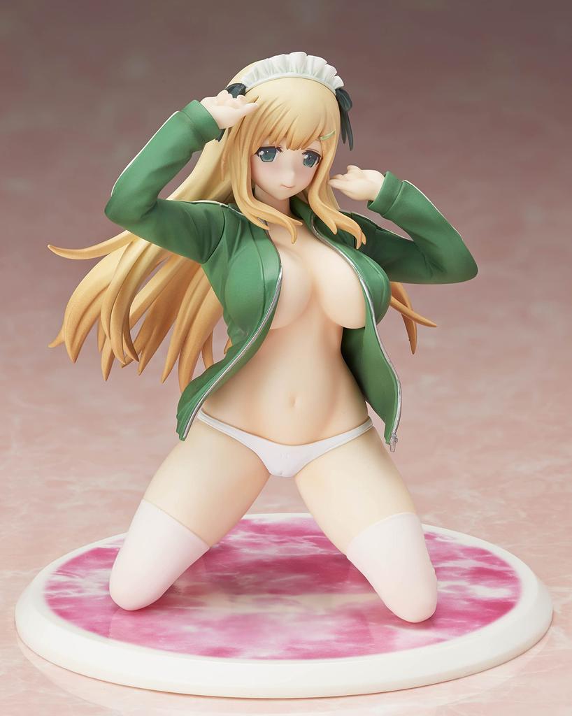 Proovy Gokubi Girls Slender Glamorous Senran Kagura New Wave G Burst Reprint Edition Ei Bare Skin Jersey Clothes Scale PVC Painted Complete Figure
