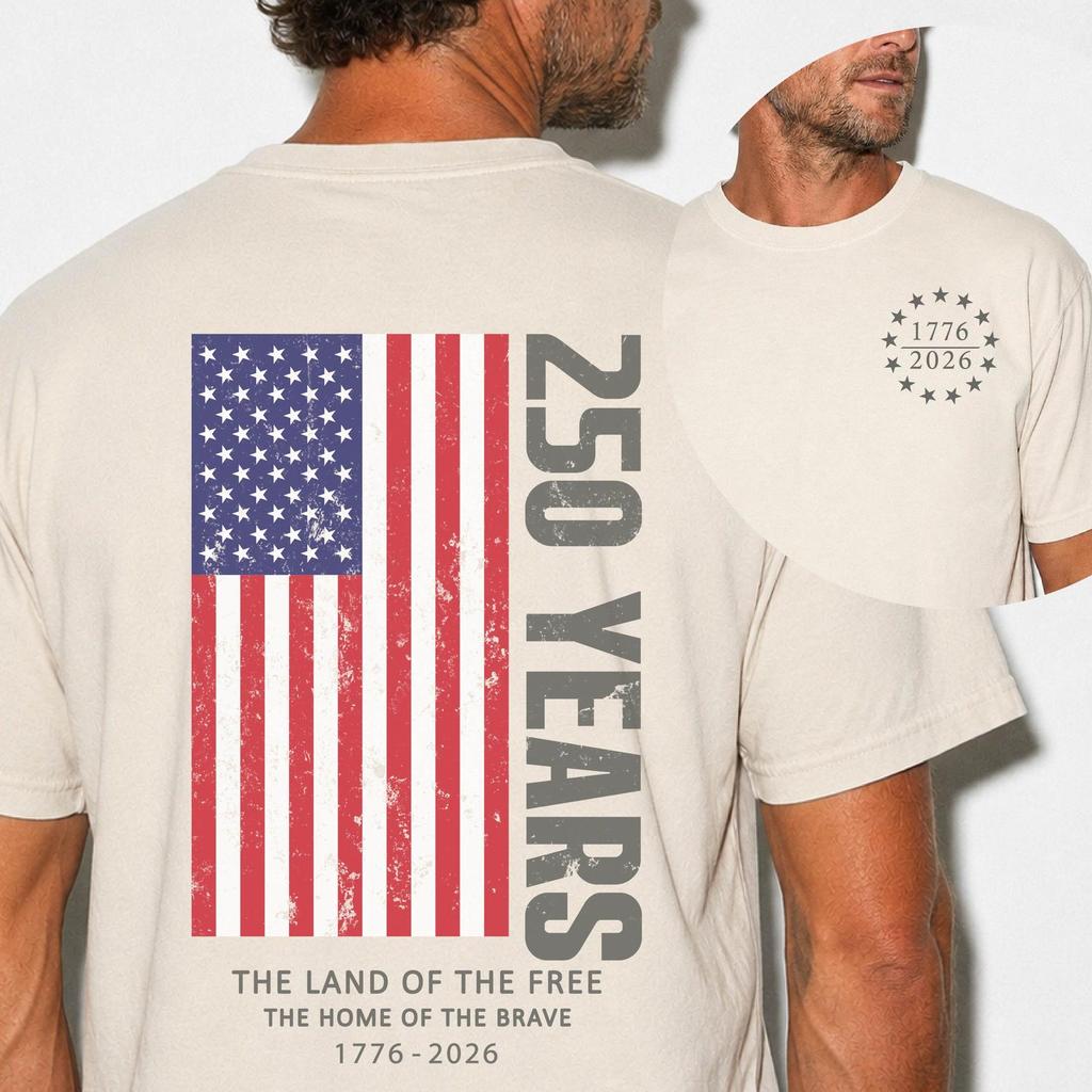 2026 Vintage Style America 250th Anniversary Shirt - 1776-2026 - 4th of July T-Shirt Unisex,gift,Top