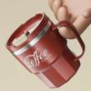 304 Stainless Steel Coffee Cup With Lid Water Cup New Coffee Mug