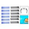 10 Pieces Silicone Eyeglass End Tips, Ear Sock Tubes Sunglasses Accessories Soft Temple Tips Comfort