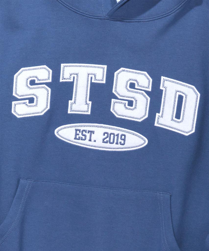 Толстовка Stsd с логотипом-аркой, синяя