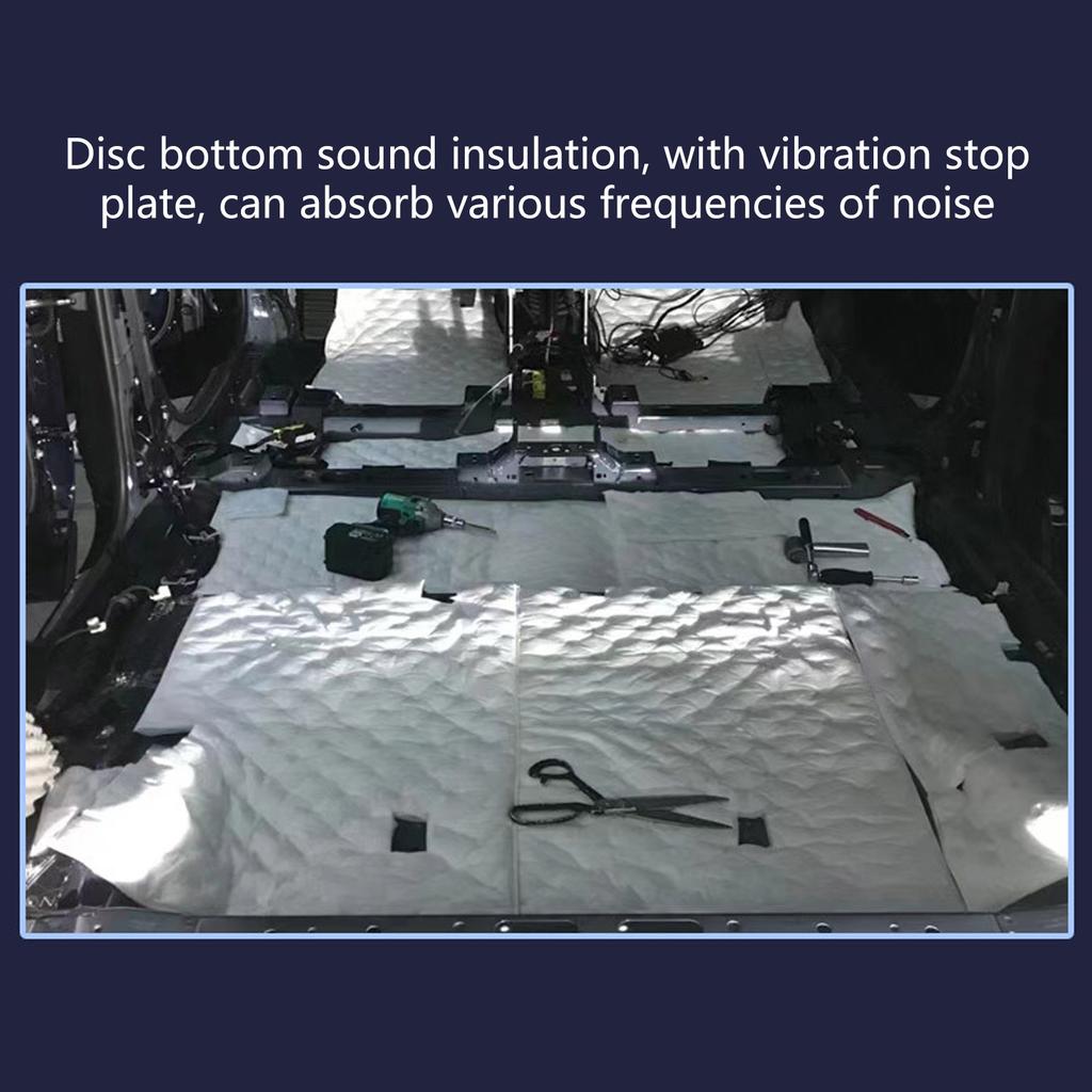 Автомобильный шумоизоляционный коврик 20''x32'' Автомобильный звукоизолятор Материал для шумоизоляции и гашения вибраций