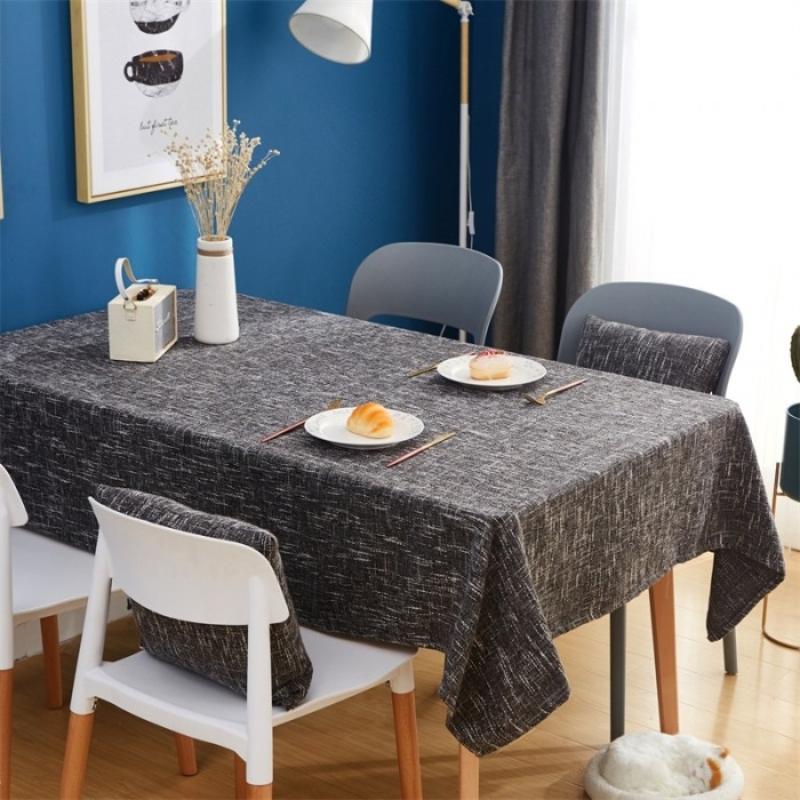 Прямоугольные хлопковые скатерти, мягкие скандинавские скатерти для чая и кофе, чехол для обеденного стола, свадебной вечеринки, украшения для дома
