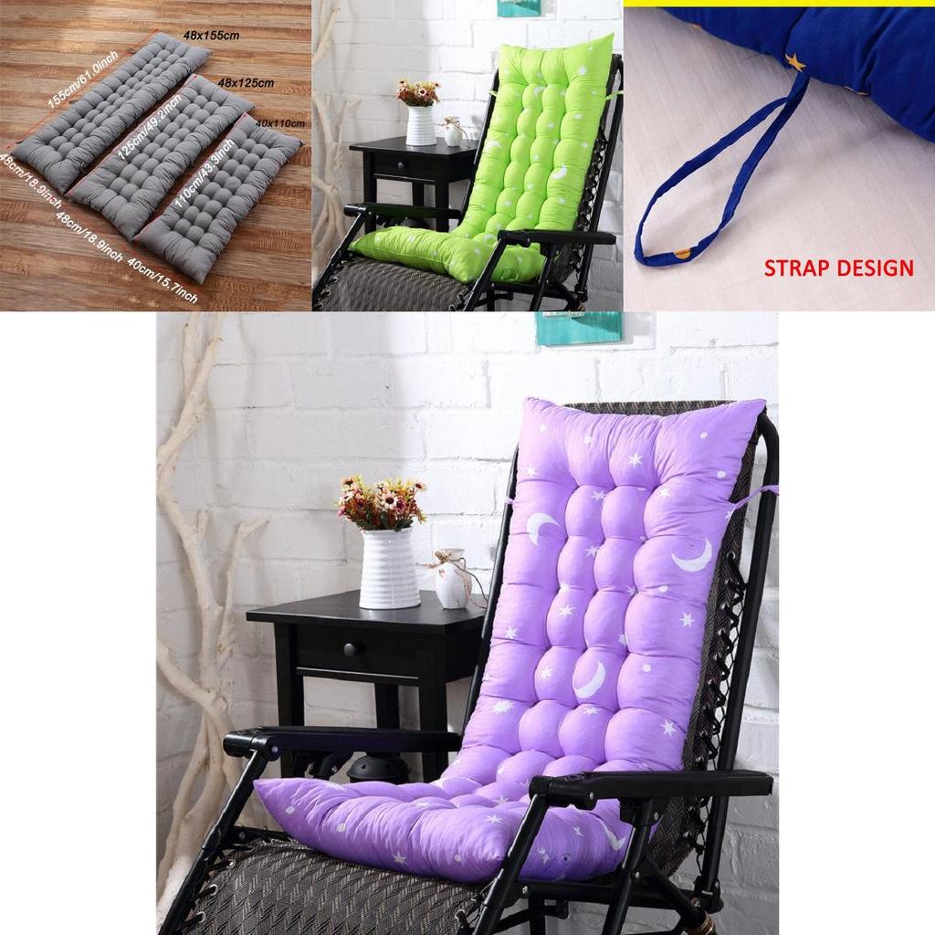 Luxurious Thick Padded Chair Pad Perfect For Patio And Garden Rocking Chairs