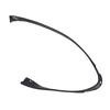 Car Headlight Rubber Seal Strip Front Working Light Seal Trim For Cayenne 958 2011 To 2014 Right