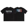 Cross-border new graffiti letter printing European and American street trendy brands loose and versatile casual men's and women's short-sleeved round