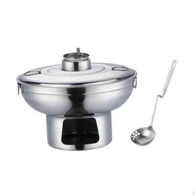 Алкогольный горшок для подогрева пищи, одноместный шведский стол для походного домашнего барбекю